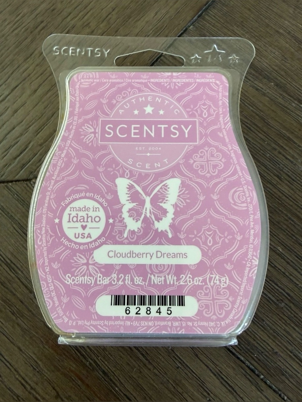 Scentsy Cloudberry Dreams Wax Bar